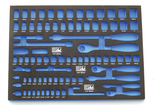 SP - EVA INSERT - SOCKETS & ACCESSORIES ROLLER CAB. KIT 